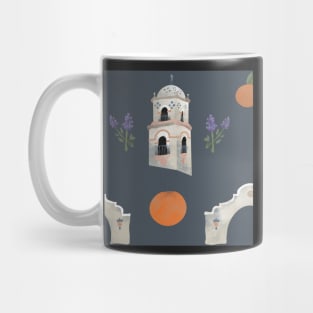 Ojai Valley Lavender and Oranges Mug